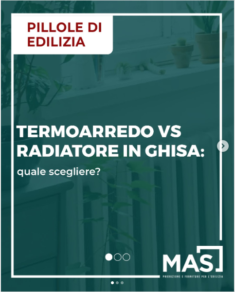 Meglio un termoarredo moderno o un radiatore in ghisa tradizionale?